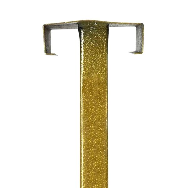 Стендове за търговски прояви 2 pcs Златист 30 x 23,5 x 210 см