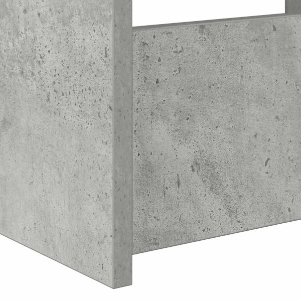 Дневно легло с чекмедже Сив 90 x 200 cm Инженерно дърво