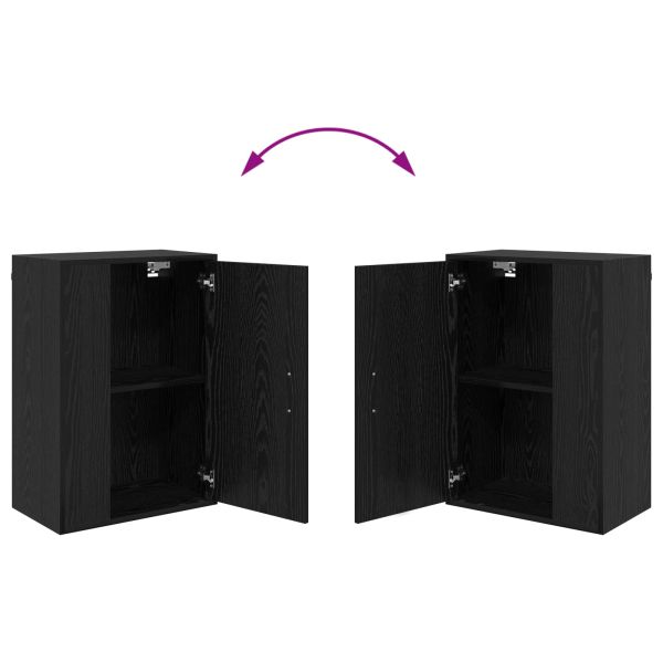 Комплект ТВ шкаф 4 pcs Черния дъб Инженерно дърво