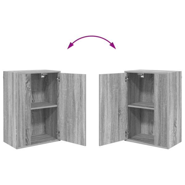 Комплект ТВ шкаф 4 pcs Сив Сонома Инженерно дърво