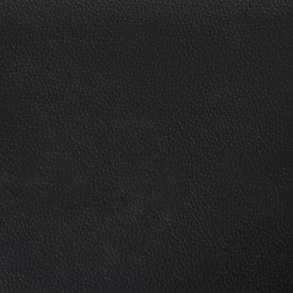 Рамка за легло с матрак Черно 90 x 190 cm текстил