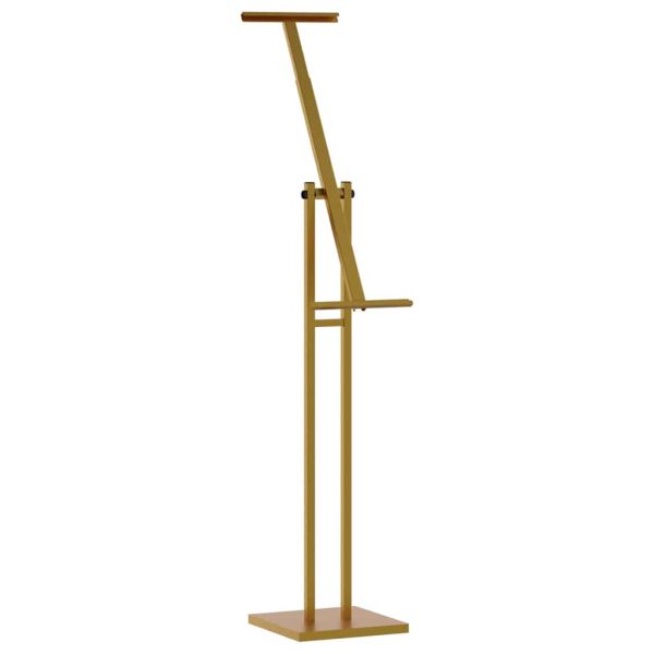 Стендове за търговски прояви 2 pcs Златист 26,5 x 26,5 x 150 см