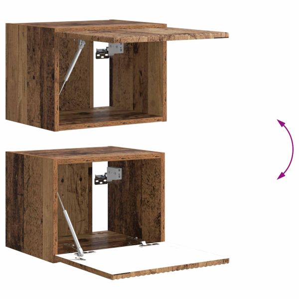 Монтиране на стена 6 pcs Старо дърво