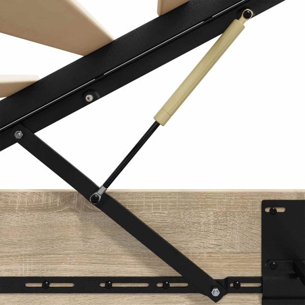 Отоманско легло Сонома дъб 193 x 75,5 x 25 см Инженерно дърво