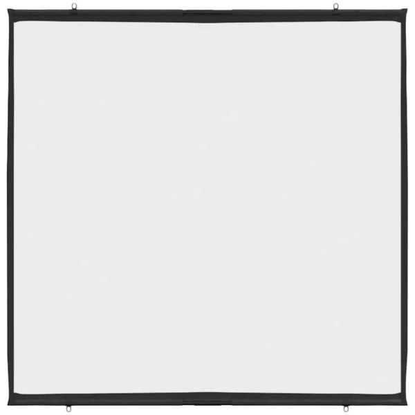 Прожекционен екран за стена, висящ 72 инча 1:1