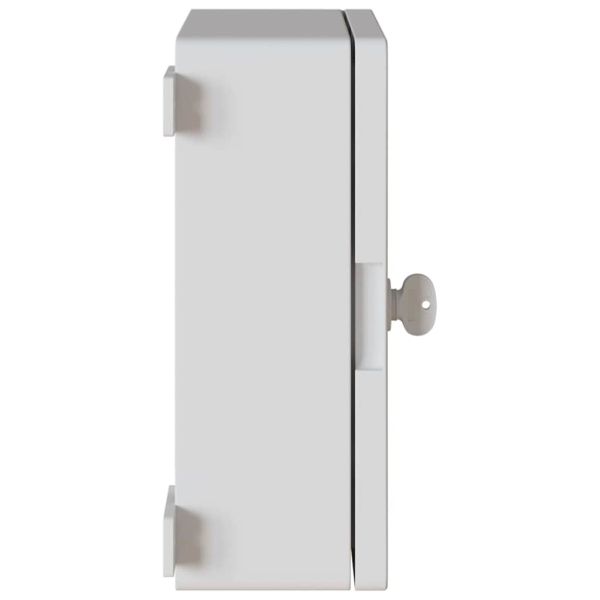 Контролен шкаф Сив 47 x 20 x 60 см ABS пластмаса