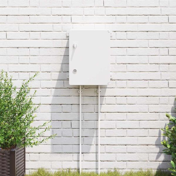 Контролен шкаф Сив 47 x 20 x 60 см ABS пластмаса