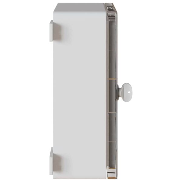 Контролен шкаф Сив 25 x 15 x 35 см ABS пластмаса