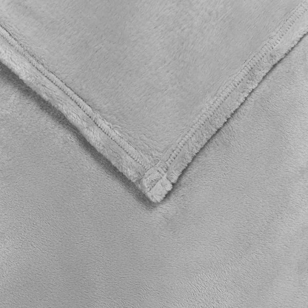 Одеяло Сив 150 x 200 cm Мека вълна