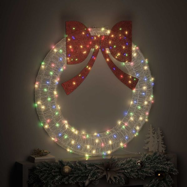 Венец с 150 LED светодиода Многоцветен 120 cm Акрил