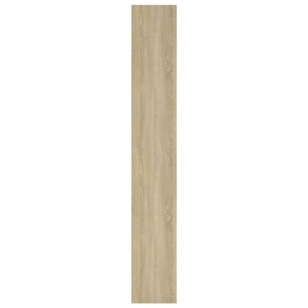 Разделител за стая, дъб сонома, 80x30x198 см, инженерно дърво