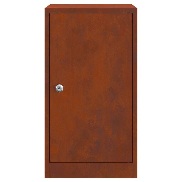 Пощенска кутия Ръждясало 30 x 20 x 55 см Патинираща стомана