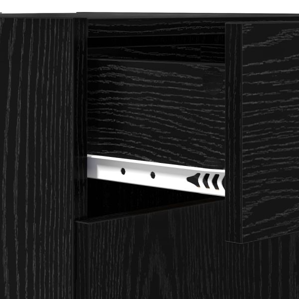 Служебен шкаф Черния дъб 42,5 x 40 x 93 см Инженерно дърво