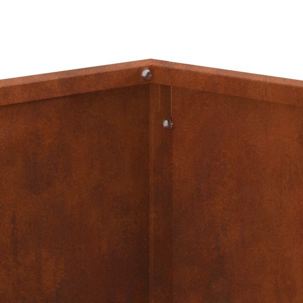 Огнище Кафяво 60 x 60 x 30 cm Променлива стомана