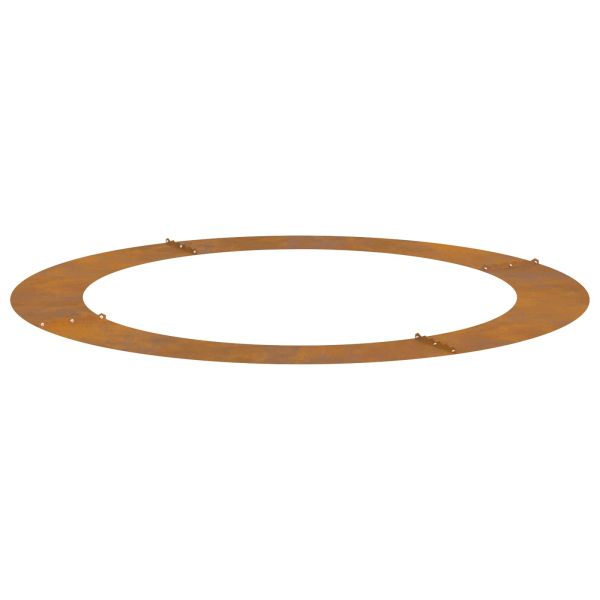 подходяща за плоски дървени халки 5 pcs Кафяво Ø90 / 120 см