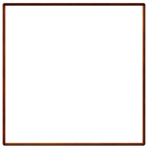 Огради за охлюви 20 pcs Ръждясало Патинираща стомана