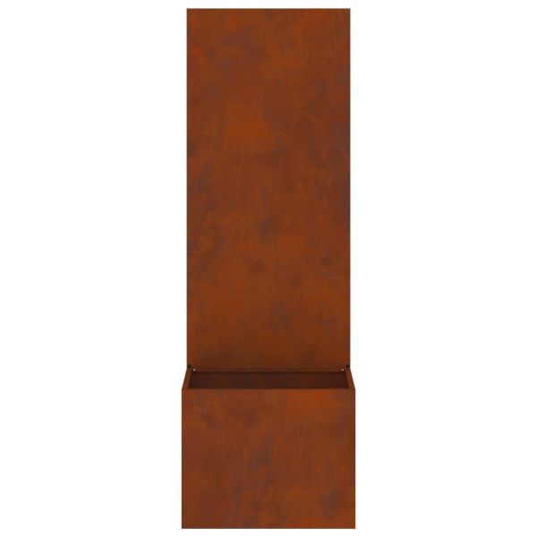 Екран за градинска неприкосновеност Ръждясало 50 x 32 x 150 см