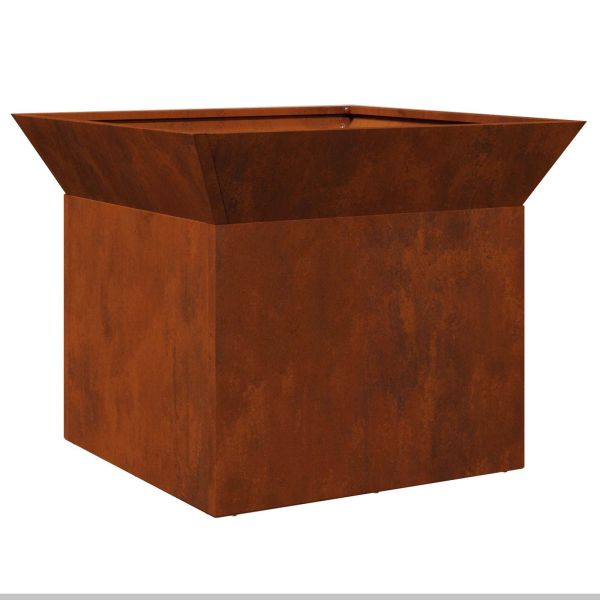 Огнище Ръждясало 50 x 50 x 40 cm Патинираща стомана