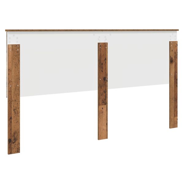 Облегалка за глава с таблото Старо дърво 180 cm Инженерно дърво