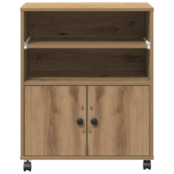 Стойка за принтер Дъб 60 x 48 x 74 см Инженерно дърво