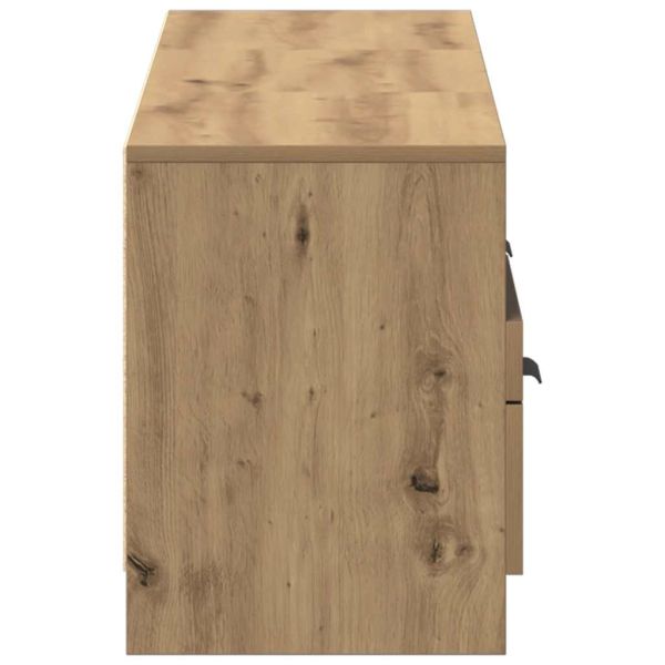 ТВ шкаф, дъб артизан, 150x33,5x45 см, инженерно дърво