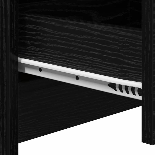 Нощен шкаф Черния дъб 38 x 34 x 61 см Инженерно дърво