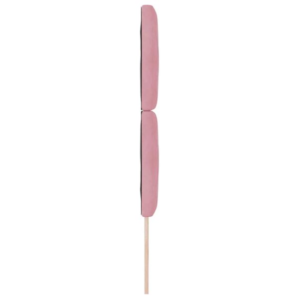 Облегалка за глава с таблото Розово 80 cm Кадифе