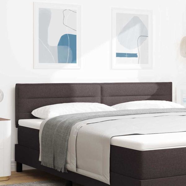 LED глава С LED лентисти светлини Тъмен кафяв 180 cm Полиестер