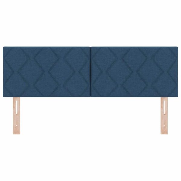 Облегалка за глава Синьо 160 cm текстил