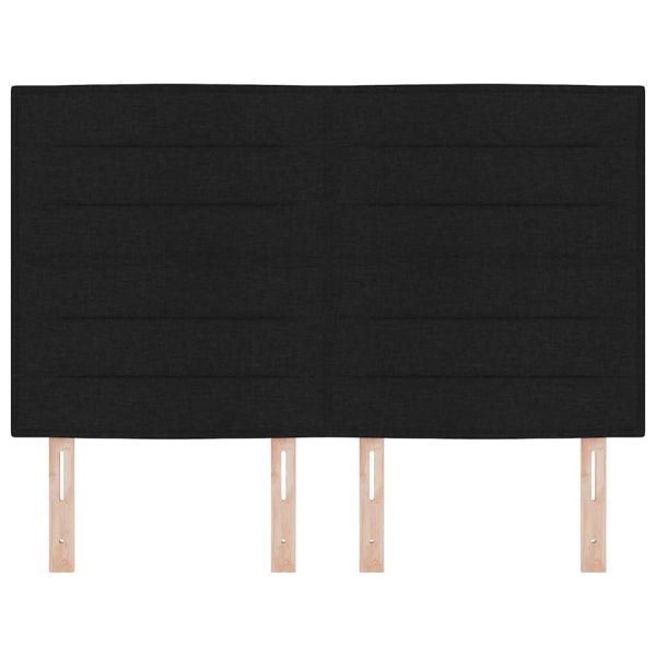 LED глава С LED лентисти светлини Черно 144 см Полиестер