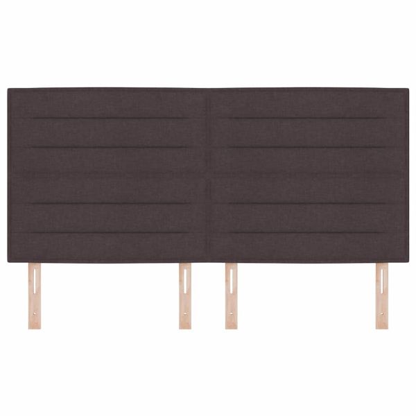 LED глава С LED лентисти светлини Тъмен кафяв 180 cm Полиестер