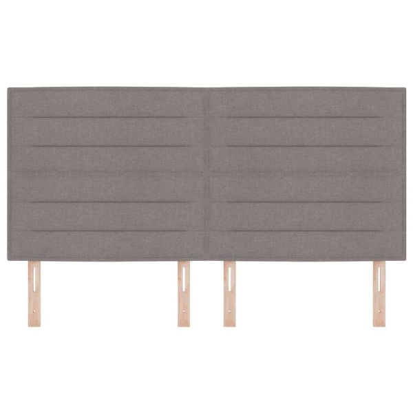 LED глава С LED лентисти светлини Таупе 180 cm Полиестер