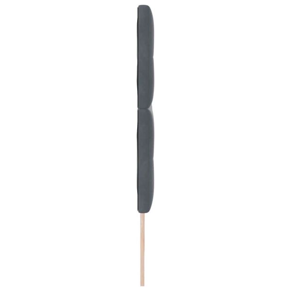 LED глава С LED лентисти светлини Сив 180 cm Полиестер