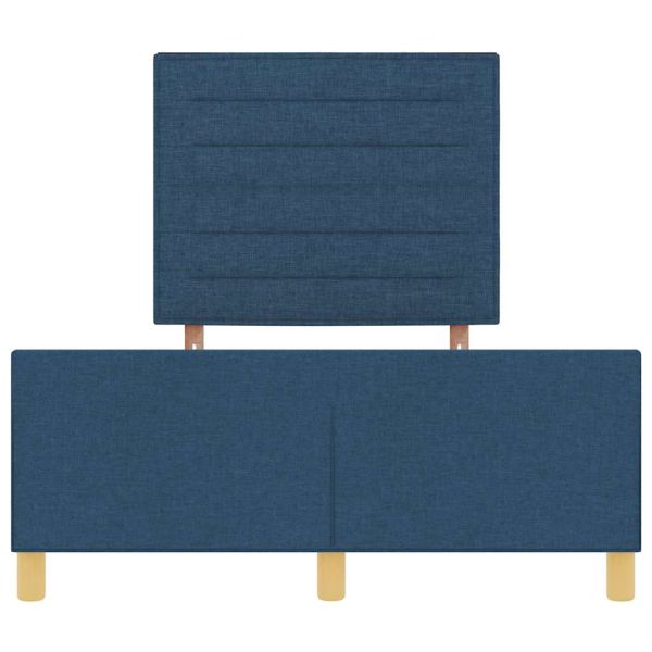 Рамка за легло с таблото Синьо 120 x 200 cm текстил