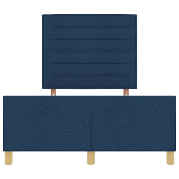 Рамка за легло с таблото Синьо 160 x 200 cm текстил