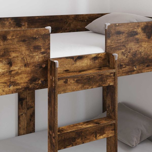 Двуетажно легло за деца Димян дъб 80 x 160 cm Инженерно дърво