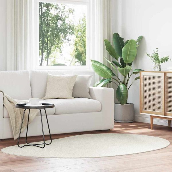 Килими за помещение HUARTE Крем 140 x 200 cm Полиестер