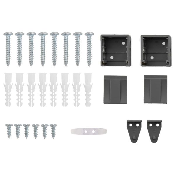 Венецианска щора Регулирума Сребристо сиво 213 x 80 см ПВЦ