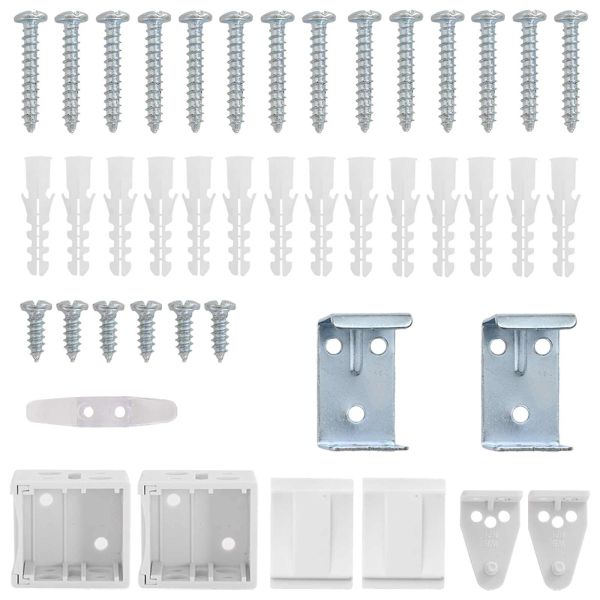 Венецианска щора Регулирума Бял 150 x 140 см ПВЦ