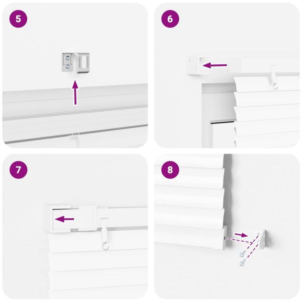 Венецианска щора Регулирума Бял 213 x 130 см ПВЦ