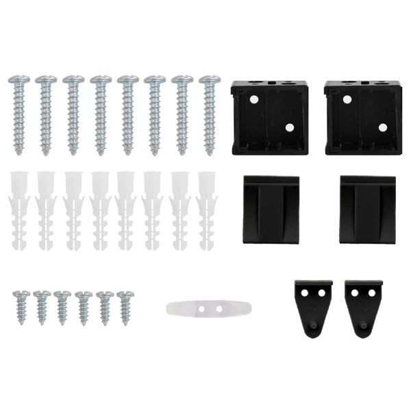 Венецианска щора Регулирума Черен 150 x 90 cm ПВЦ