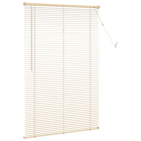 Венецианска щора Светло кафяво с шарка 150 x 80 cm ПВЦ