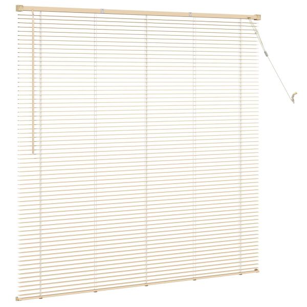 Венецианска щора Светло кафяво с шарка 150 x 160 cm ПВЦ