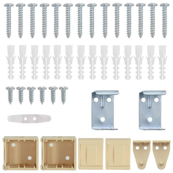 Венецианска щора Светло кафяво с шарка 213 x 130 см ПВЦ