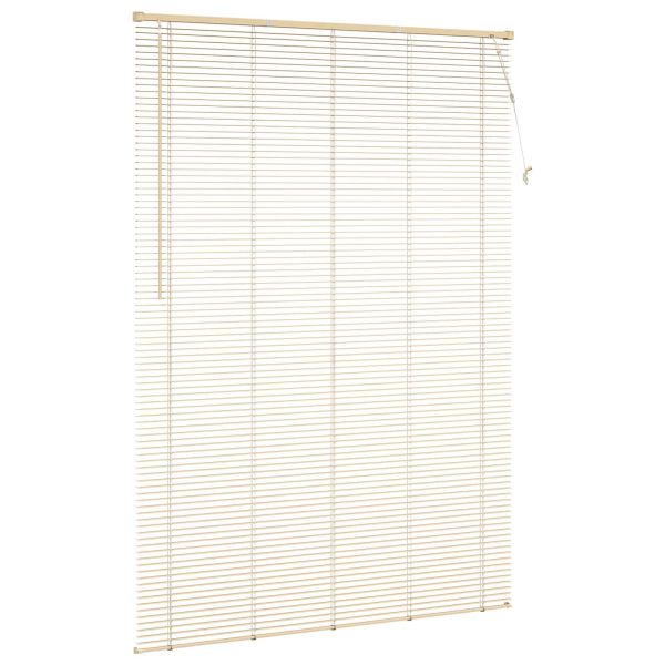 Венецианска щора Светло кафяво с шарка 213 x 140 см ПВЦ