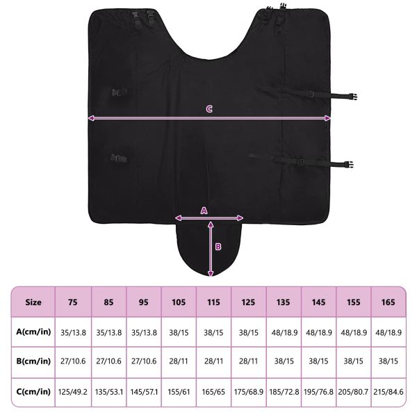 Конско одеяло Тъмен зелен и черен 85 cm Полиестер