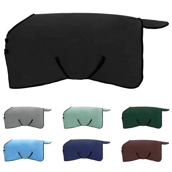 Конско одеяло Черно Полиестер