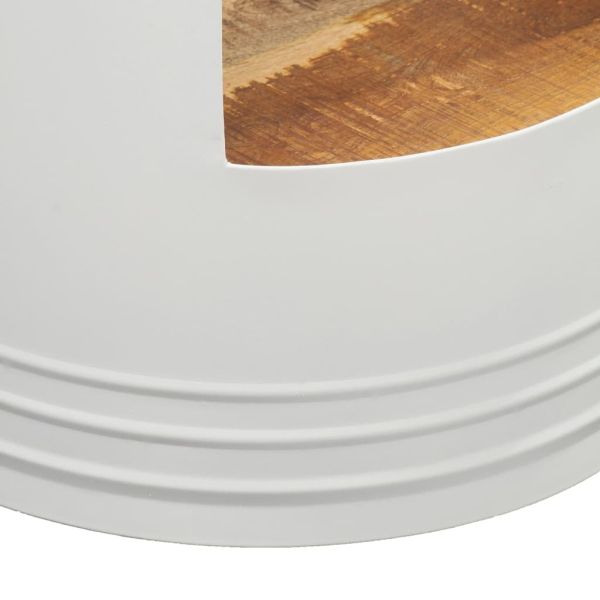 Маса за кафе, 43x55 см, масивно мангово дърво