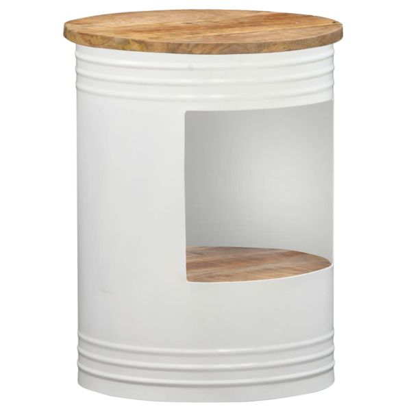 Маса за кафе, 43x55 см, масивно мангово дърво