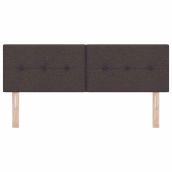 LED глава С LED лентисти светлини Тъмен кафяв 160 cm Полиестер